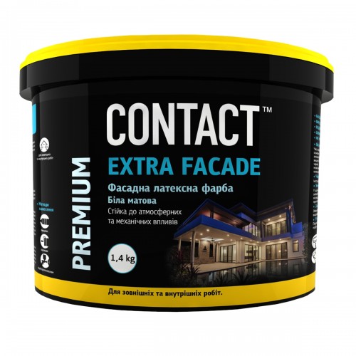 Фасадная акриловая краска "CONTACT" 14 кг Фасадная акриловая краска "CONTACT" 14 кг