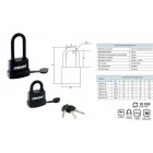 Замок навесной APECS PDR-50-70-L