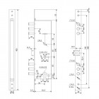 Замок врезной ГАРДИАН 15.12 4кл.