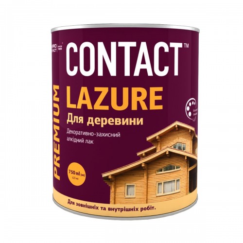 Лазур алкидная для дерева "Тик" 0,75 л