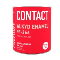 Емаль алкідна ПФ-266 червоно-коричнева 0,9 кг