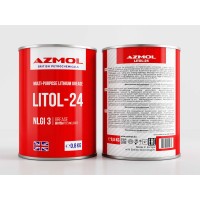 Смазка AZMOL "Литол-24" ГОСТ 21150-87 (Банка 1 дм3 * 0.0008)