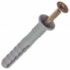 Дюбель Strong 6х40 (потай) ПЕ швидкого монтажу (100шт) - поліетилен