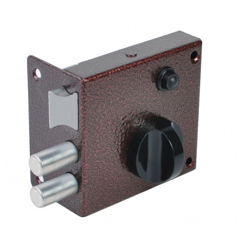 Замок накладний Омега ЗН3 мідь