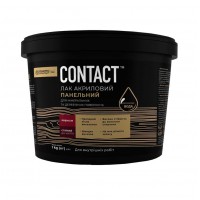 Лак акриловий панельний "CONTACT" шовковисто-матовий  3 кг