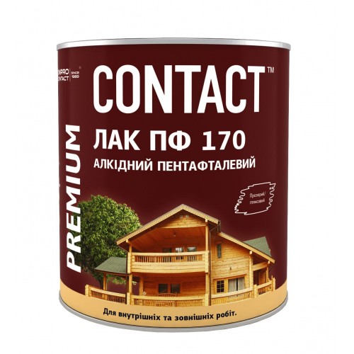 Лак алкідний ПФ-170 0,7 кг
