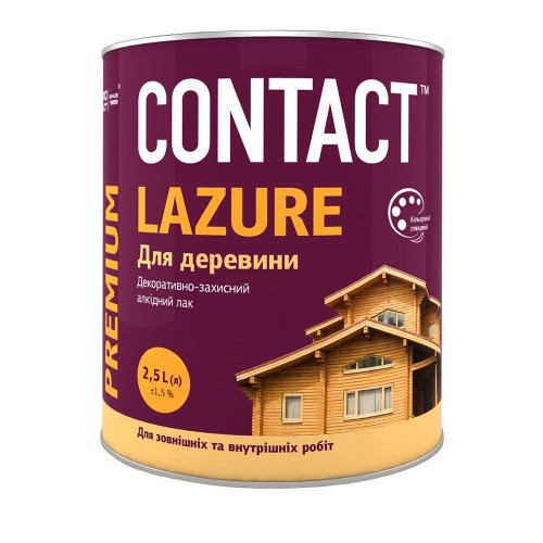 Лазур алкидная для дерева "Дуб" 2,5 л