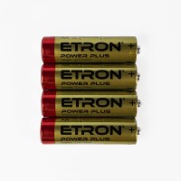 Батарейки ETRON Power Plus в плівці AA (R6)