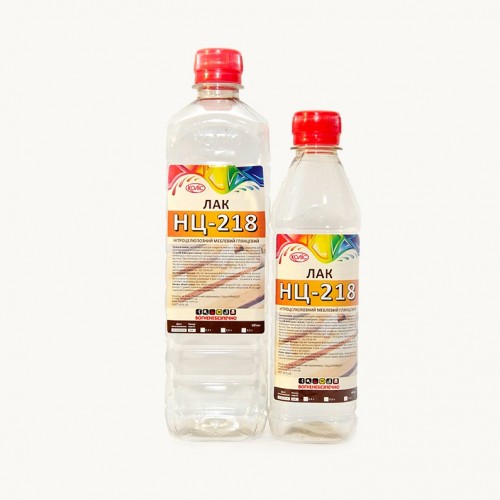 Лак НЦ-218 "КОЛІС" 0.4л