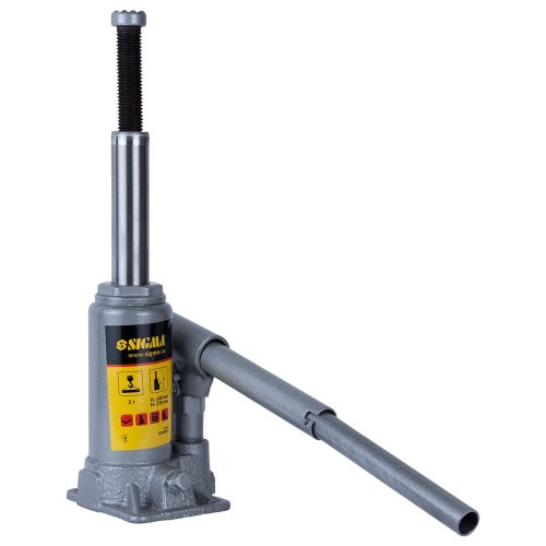 Домкрат гідравлічний пляшковий 2т H 148-278мм Standard SIGMA (6106021) Домкрат гідравлічний пляшковий 2т H 148-278мм Standard SIGMA (6106021)