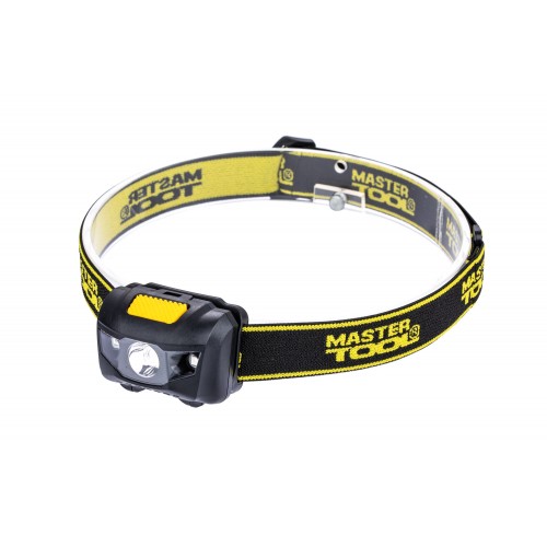 Ліхтар налобний MASTERTOOL 4 режими 59х41х32 мм ABS (94-0812)
