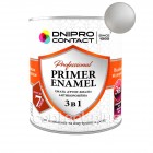 Грунт-емаль 3 в 1 "Dnipro Contact" свiтло-сіра 0,9 кг