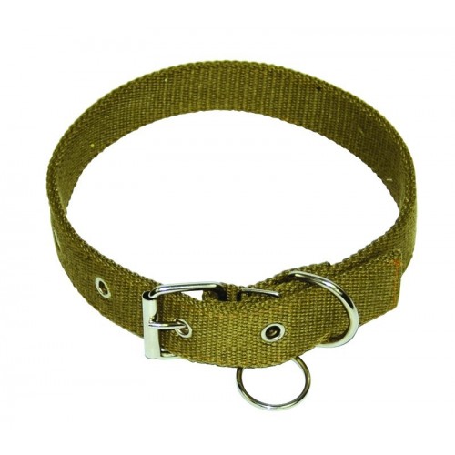 Ошейник для животных двухслойный 45*1300 мм, двойная пряжка (92-0221) Ошейник для животных двухслойный 45*1300 мм, двойная пряжка (92-0221)