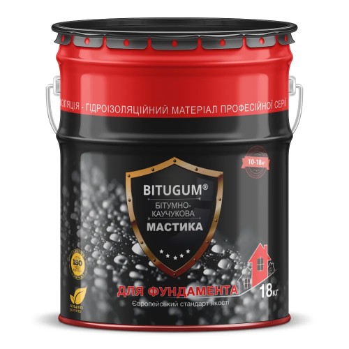 Мастика бітумно-каучукова BITUGUM 3 кг