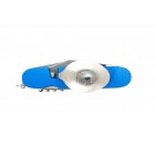 Мультитул MASTERTOOL "Турист" 7в1 ніж/виделка/ложка/штопор/відкривачкі/дірокол алюмінієва рукоятка чохол (79-0426)