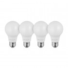 Светодиодные лампы, набор 4 ед. LED A60, E27, 10 Вт, 150-300 В, 4000 K, 30000 г INTERTOOL (LL-4014)