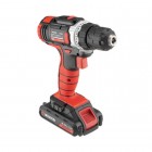 Дриль-шурупокрут акумуляторний Li-Ion 18 В, 25 Nm, 0-400/0-1500 об/хв. INTERTOOL (WT-0314)