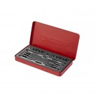 Набор плашек M3-M10 и метчиков M3-M10, 14ед. INTERTOOL (SD-8024)