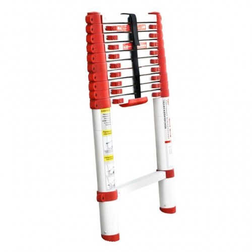 Драбина з алюмінію, телескопічна 10 сход., 3,20 м INTERTOOL (LT-3032)