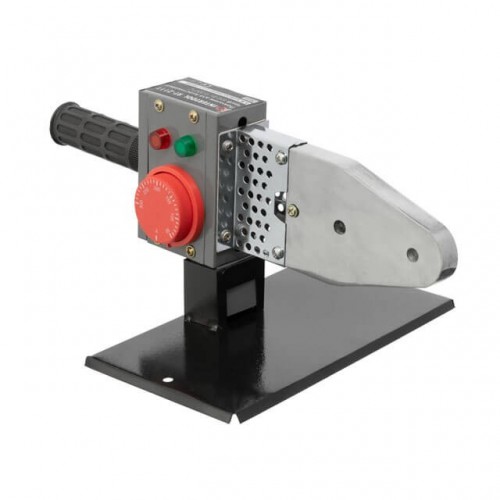 Паяльник для пластиковых труб, 850 Вт, 0-300°C, насадки 20, 25, 32, 40, 50, 63 мм, металлический кейс INTERTOOL (RT-2111)