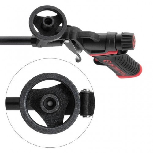 Пистолет для монтажной пены с полным тефлоновым покрытием профессиональный + 4 насадки INTERTOOL (PT-0610)