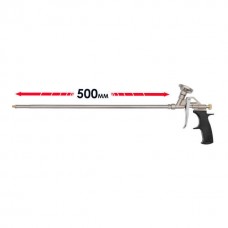 Пістолет для піни з довгим носиком 500 мм + 4 насадки INTERTOOL (PT-0650)