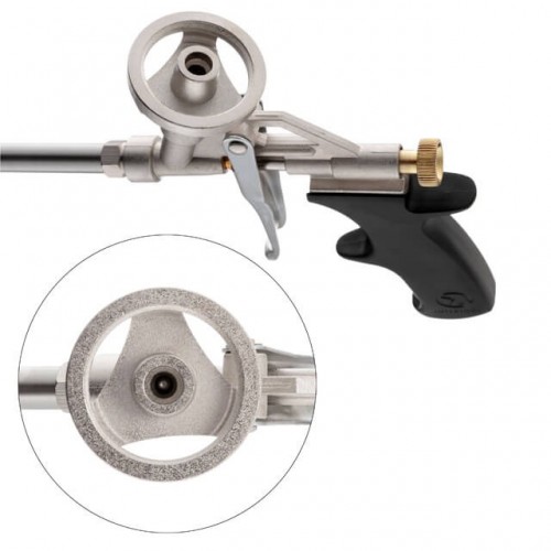 Пистолет для пены с длинным носиком 500 мм + 4 насадки INTERTOOL (PT-0650)