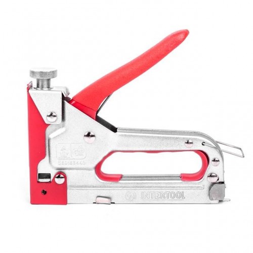 Степлер строительный, скоба 11.3x0.7x4.0-14.0 мм, INTERTOOL (RT-0102)