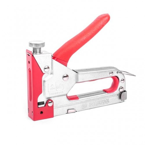 Степлер строительный, скоба 11.3x0.7x4.0-14.0 мм, INTERTOOL (RT-0102)