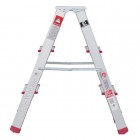 Драбина алюмінієва двостороння 3 сходинки, висота 668 мм INTERTOOL (LT-1103)