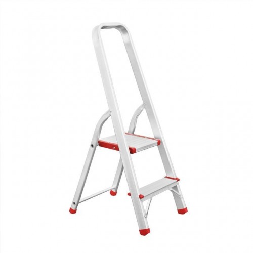 Лестница из алюминия, 2 ступеньки, высота до платформы 410 мм INTERTOOL (LT-1002)