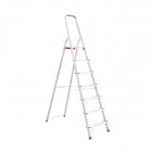 Лестница из алюминия, 7 ступеней, высота до платформы 1500 мм INTERTOOL (LT-1007)