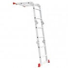 Драбина з алюмінію, багатофункціональна, трансформер, 4*2, 2,38 м INTERTOOL (LT-0028)