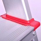 Стремянка из алюминия, 8 ступеней, высота до платформы 1720 мм INTERTOOL (LT-1008)