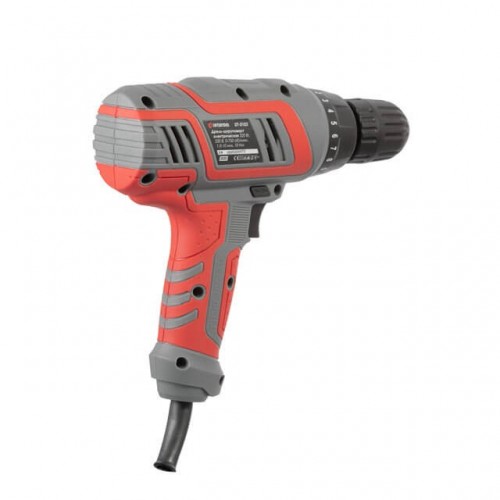 Дрель-шуруповерт электрический 320 Вт, 220 В, 0-750 об/мин, INTERTOOL (DT-0103)