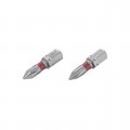 Комплект викруткових насадок PH1 1/4"*25мм, S2, уп. 2 од., STORM INTERTOOL (VT-0217)