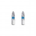 Комплект викруткових насадок PZ2 1/4" * 25 мм, S2, уп. 2 од., STORM INTERTOOL (VT-0221)