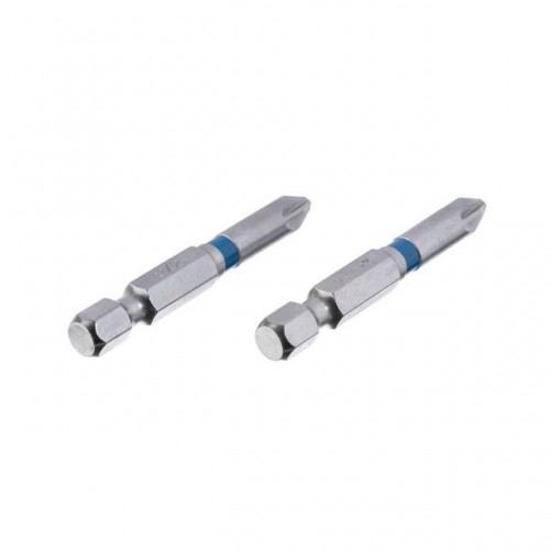 Комплект отверточних насадок PZ2 1/4 "* 50мм, S2, уп. 2 од., STORM