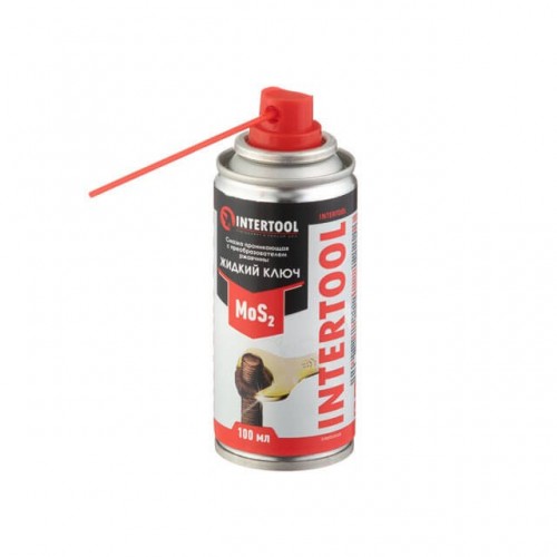 Смазка проникающая "Жидкий Ключ", аэрозоль 100 мл INTERTOOL (FS-4110) Смазка проникающая "Жидкий Ключ", аэрозоль 100 мл INTERTOOL (FS-4110)