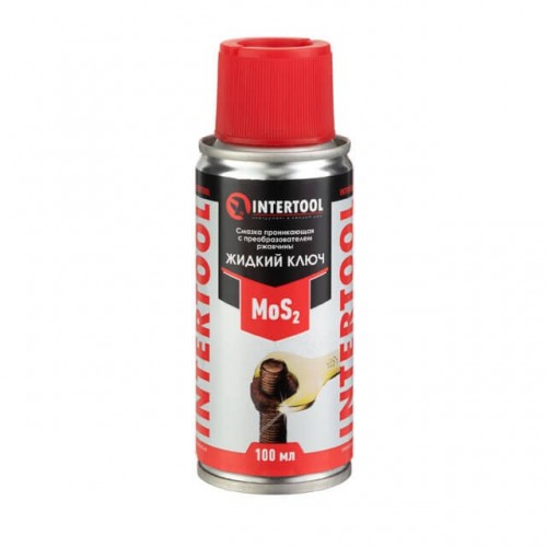 Смазка проникающая "Жидкий Ключ", аэрозоль 100 мл INTERTOOL (FS-4110) Смазка проникающая "Жидкий Ключ", аэрозоль 100 мл INTERTOOL (FS-4110)