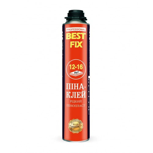 Профессиональная универсальная клей-пена BESTFIX 12 860 мл