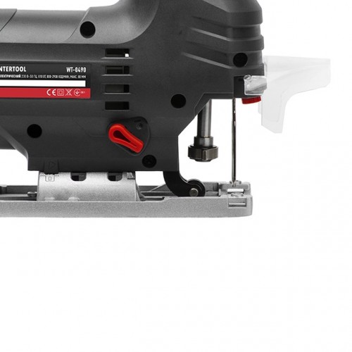Электролобзик 810 Вт, 800-2900 ход/мин, бесключевой патрон, алюминиевая платформа INTERTOOL (WT-0490)