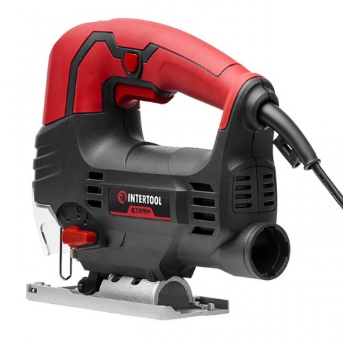 Электролобзик 810 Вт, 800-2900 ход/мин, бесключевой патрон, алюминиевая платформа INTERTOOL (WT-0490)
