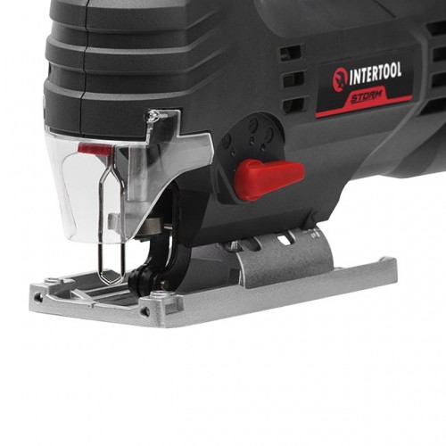 Электролобзик 810 Вт, 800-2900 ход/мин, бесключевой патрон, алюминиевая платформа INTERTOOL (WT-0490)
