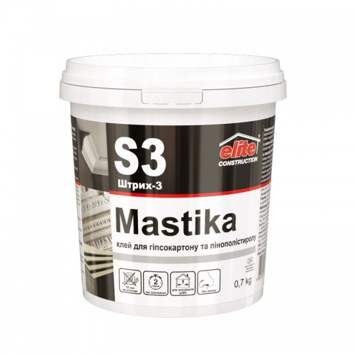 Клей Мастика Штрих-3 ДИВОЦВІТ 0.7 кг