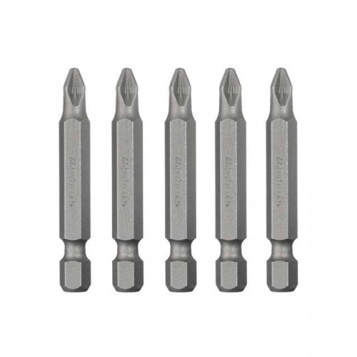 Комплект насадок викруткових PZ2 1/4 "* 50мм, ACR, S2, уп. 5од., STORM INTERTOOL (VT-0204)