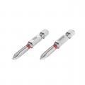 Комплект викруткових насадок PH1 1/4" * 50мм, S2, уп. 2 од., STORM INTERTOOL (VT-0211)