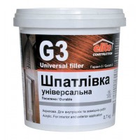 Шпатлевка Гарант-3 финишная усиленная Дивоцвит 1.5 кг