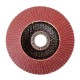 Диск шлифовальный лепестковый 125 x 22мм зерно K120 INTERTOOL (BT-0212)