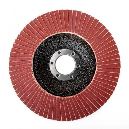 Диск шлифовальный лепестковый 125 x 22мм зерно K150 INTERTOOL (BT-0215)